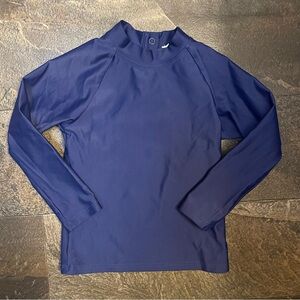 Minnow Navy Blue rash-guard